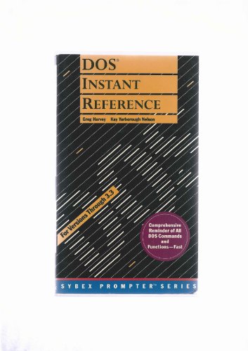 Stock image for DOS Instant Reference for sale by The Yard Sale Store