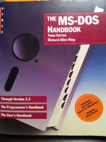 9780895884923: M. S.-DOS Handbook