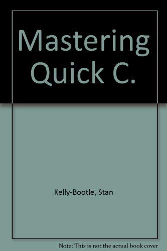 Stock image for Mastering Quickc for sale by HPB-Red