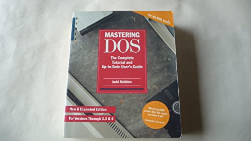 Beispielbild fr Mastering DOS zum Verkauf von Wonder Book