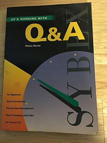 Stock image for Up & Running with Q&A for sale by Louisville Book Net