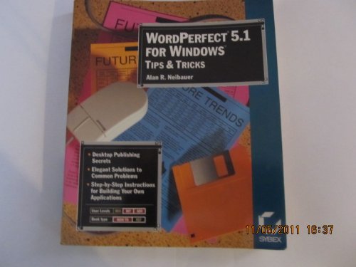 Stock image for Wordperfect 5.1 for Windows Tips and Tricks for sale by NEPO UG