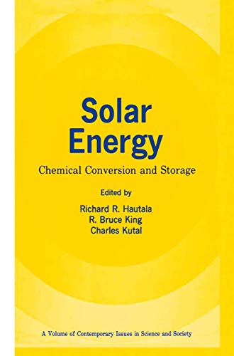 Imagen de archivo de Solar Energy: Chemical Conversion and Storage a la venta por BookDepart