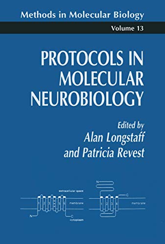 9780896031999: Protocols in Molecular Neurobiology: 13 (Methods in Molecular Biology)