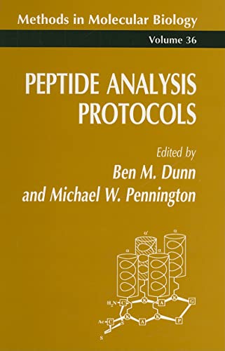 9780896032743: Peptide Analysis Protocols: 36 (Methods in Molecular Biology)