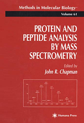 9780896033450: Protein and Peptide Analysis by Mass Spectrometry: 61