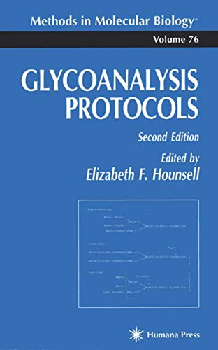 Stock image for Glycoanalysis Protocols [Methods in Molecular Biology, Volume 76] for sale by Tiber Books