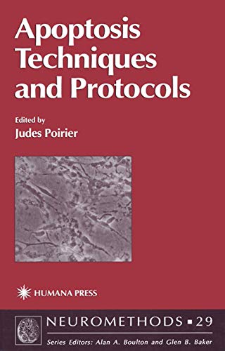 9780896034518: Apoptosis Techniques and Protocols (NEUROMETHODS)