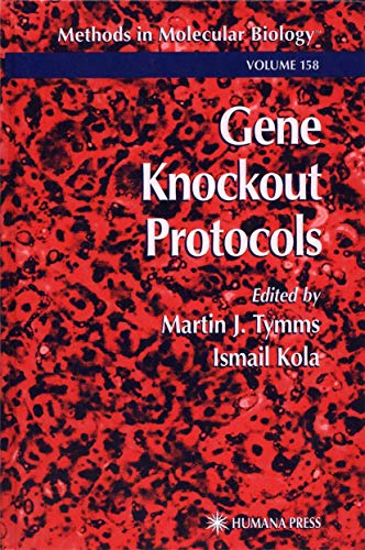 Imagen de archivo de Gene Knockout Protocols (Methods in Molecular Biology, 158) a la venta por Books From California