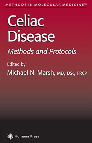 Stock image for Celiac Disease: Methods and Protocols (Methods in Molecular Medicine) for sale by Mispah books
