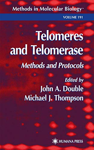Imagen de archivo de Telomeres and Telomerase: Methods and Protocols (Methods in Molecular Biology) a la venta por Books From California