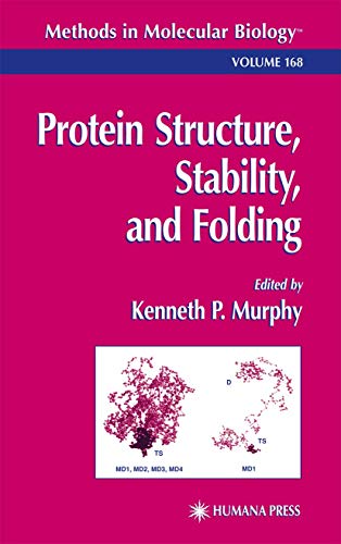 Imagen de archivo de Protein Structure, Stability, and Folding (Methods in Molecular Biology, 168) a la venta por Books From California