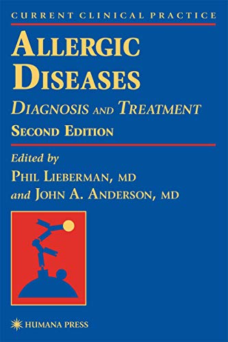 Beispielbild fr Allergic Diseases: Diagnosis and Treatment. 2nd Edition. zum Verkauf von Rob the Book Man