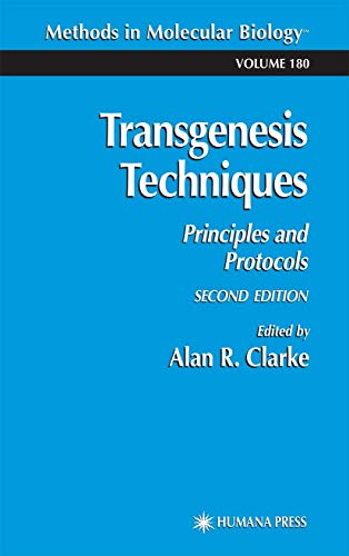 9780896036963: Transgenesis Techniques: Principles and Protocols: v. 180 (Methods in Molecular Biology)