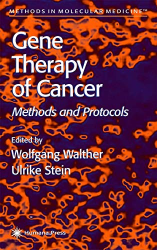 9780896037144: Gene Therapy of Cancer: Methods and Protocols (Methods in Molecular Medicine): v. 35
