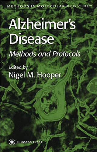 Stock image for Alzheimer's Disease: Methods and Protocols (Methods in Molecular Medicine, 32) for sale by HPB-Red