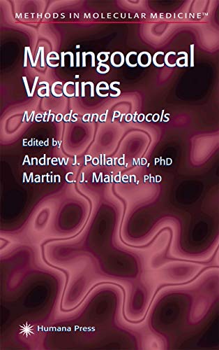 Beispielbild fr Meningococcal Vaccines: Methods and Protocols zum Verkauf von ThriftBooks-Atlanta