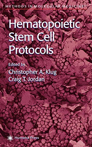 Beispielbild fr Hematopoietic Stem Cell Protocols zum Verkauf von Ammareal