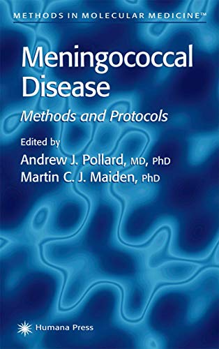 Imagen de archivo de Meningococcal Disease: Methods and Protocols a la venta por Ammareal