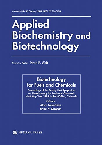 Stock image for Twenty-First Symposium on Biotechnology for Fuels and Chemicals: Proceedings of the Twenty-First Symposium on Biotechnology for Fuels and Chemicals . in Fort Collins, Colorado (ABAB Symposium) for sale by Mispah books