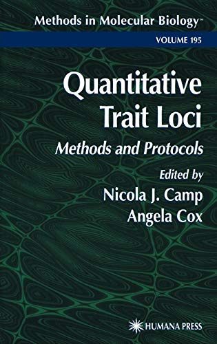 Imagen de archivo de Quantitative Trait Loci: Methods and Protocols (Methods in Molecular Biology, 195) a la venta por Books From California