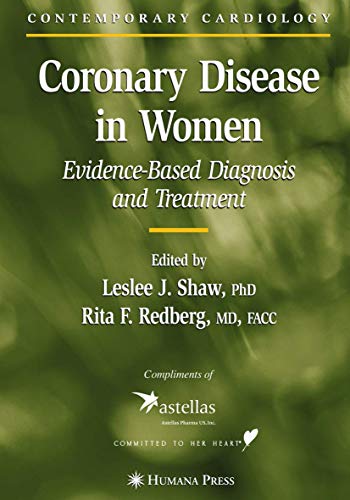 Imagen de archivo de Coronary Disease in Women: Evidence-Based Diagnosis and Treatment (Contemporary Cardiology) a la venta por HPB-Red