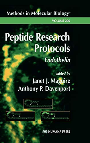 Stock image for Peptide Research Protocols: Endothelin (Methods in Molecular Biology, 206) for sale by Books From California