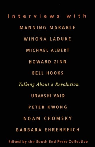 Stock image for Talking About a Revolution: Interviews with Michael Albert, Noam Chomsky, Barbara Ehrenreich, bell hooks, Peter Kwong, Winona LaDuke, Manning Marable, Urvashi Vaid, and Howard Zinn for sale by SecondSale