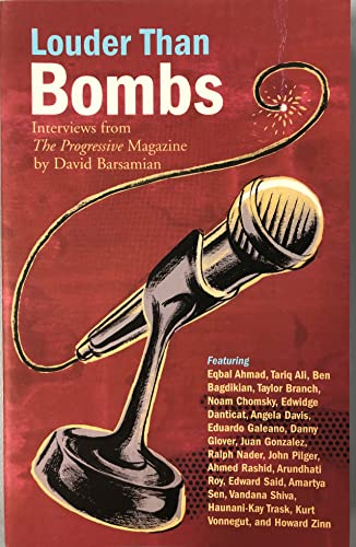 Imagen de archivo de Louder Than Bombs : Interviews from the Progressive Magazine a la venta por Better World Books