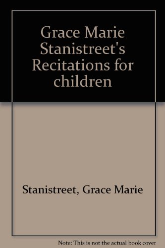 Stock image for Recitations for Children for sale by Better World Books: West