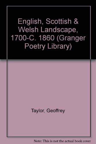 Beispielbild fr English, Scottish and Welsh Landscape, 1700-C. 1860 zum Verkauf von Better World Books