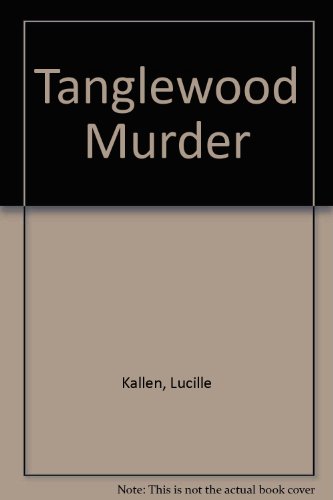 9780896212572: The Tanglewood Murder (C. B. Greenfield, Book 2)