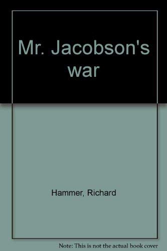9780896213272: Mr. Jacobson's war