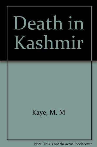 Stock image for Death in Kashmir for sale by Better World Books