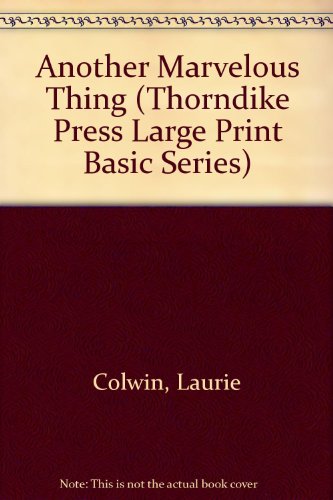 9780896217317: Another Marvelous Thing (Thorndike Press Large Print Basic Series)