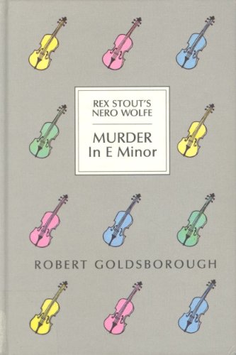 9780896217348: Murder in E Minor: A Nero Wolfe Mystery (Thorndike Press Large Print Basic Series)