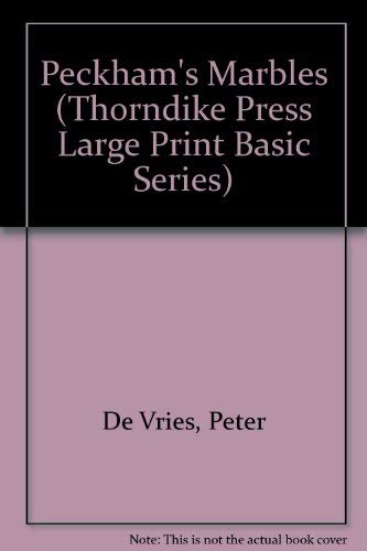 9780896217799: Peckham's Marbles (Thorndike Press Large Print Basic Series)