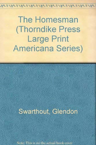 Stock image for The Homesman (Thorndike Press Large Print Americana Series) for sale by HPB-Diamond