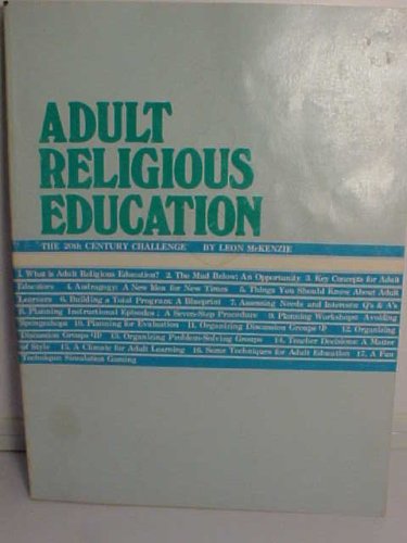 Imagen de archivo de Adult Religious Education a la venta por Better World Books: West