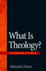Imagen de archivo de What Is Theology? : Foundational and Moral a la venta por Better World Books