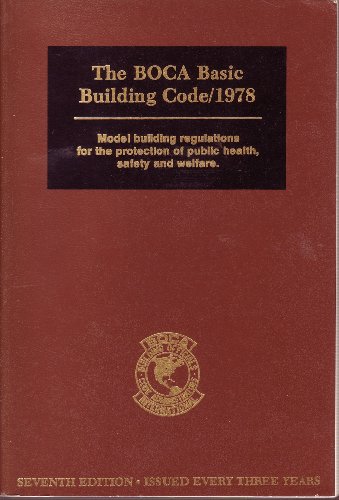 

The BOCA Basic Building Code/1978