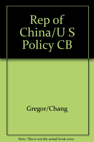 9780896330733: The Republic of China and U.S. Policy: A Study in Human Rights