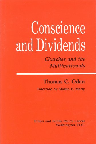 9780896330894: Conscience and Dividends: Churches and the Multinationals