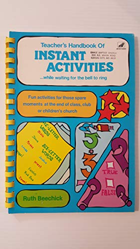 Stock image for Teacher's Handbook of Instant Activities for sale by ThriftBooks-Dallas