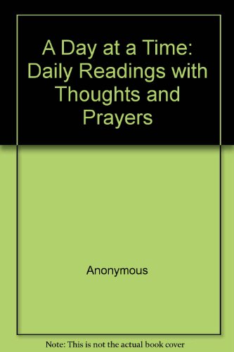 9780896380011: A Day at a Time: Daily Readings with Thoughts and Prayers