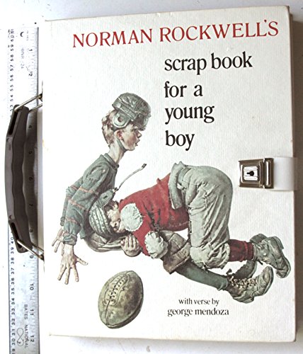 Stock image for Norman Rockwell's Scrap Book for a Young Boy (book only) for sale by janet smith