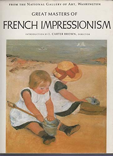 Beispielbild fr Great masters of French impressionism zum Verkauf von HPB-Emerald