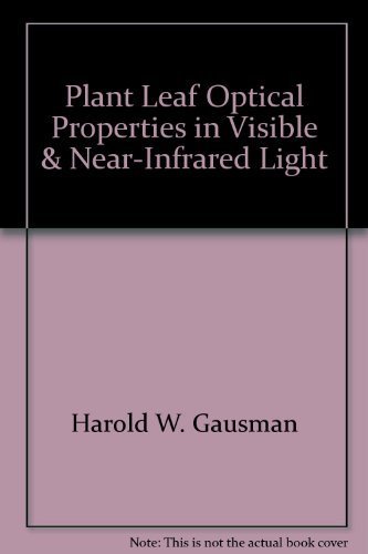 9780896721319: Plant Leaf Optical Properties in Visible and Near-Infrared Light