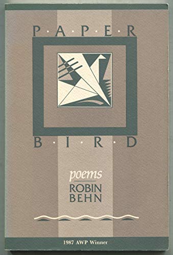 9780896721630: Paper Bird: Poems