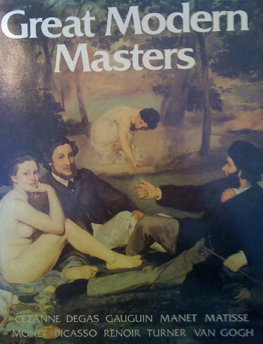 Imagen de archivo de Great Modern Masters a la venta por ThriftBooks-Dallas